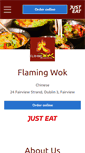 Mobile Screenshot of flamingwokfairview.com